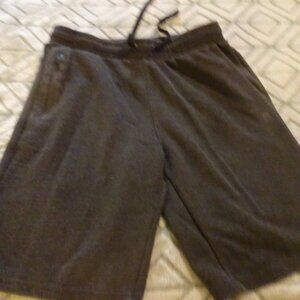 FILA Sport Mens Size Small, Heather Grey Fleece Drawstring Shorts (GUC)